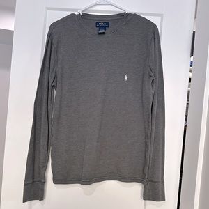 RALPH LAUREN MENS WAFFLE KNIT LONG SLEEVE -CHARCOAL - MEDIUM
WOMENS LARGE